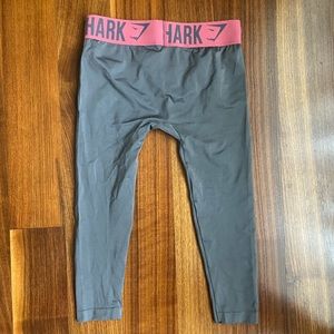 Gymshark Gray and Pink Leggings